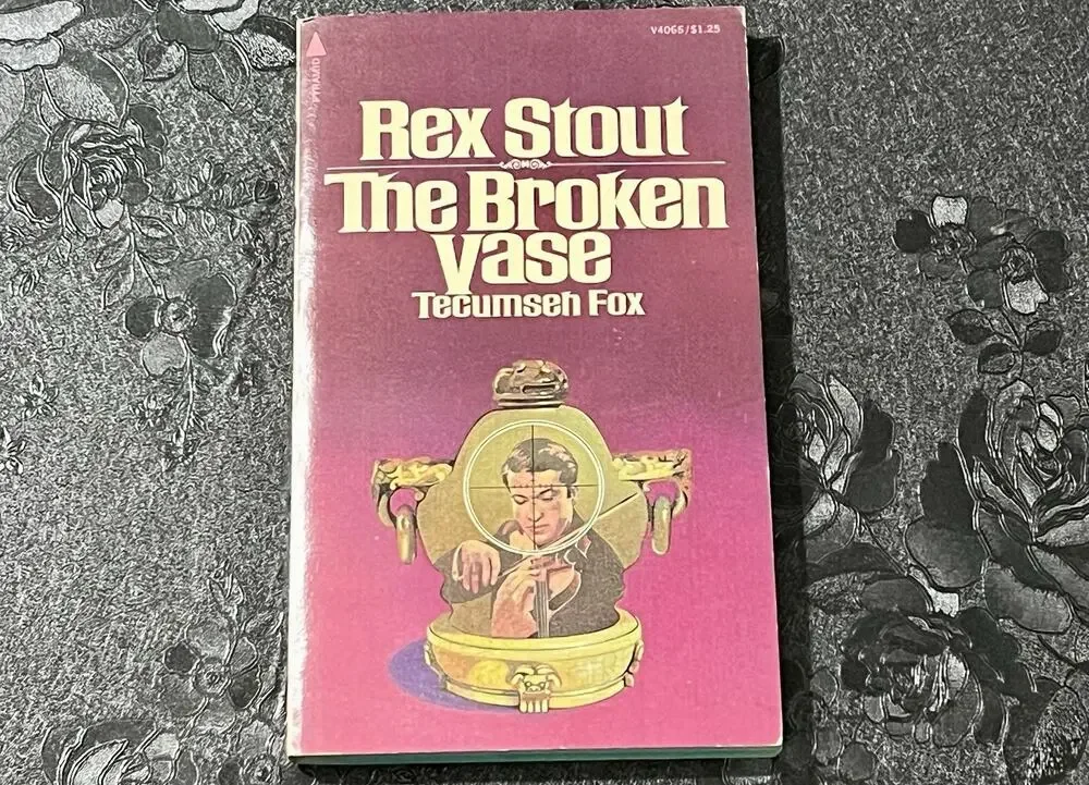 Rex Stout The Broken Vase Tecumsen Fox 1976